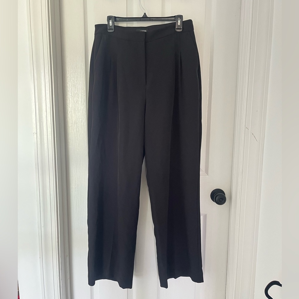 NWOT Express Black Wide Leg Women's Wide Leg Pants